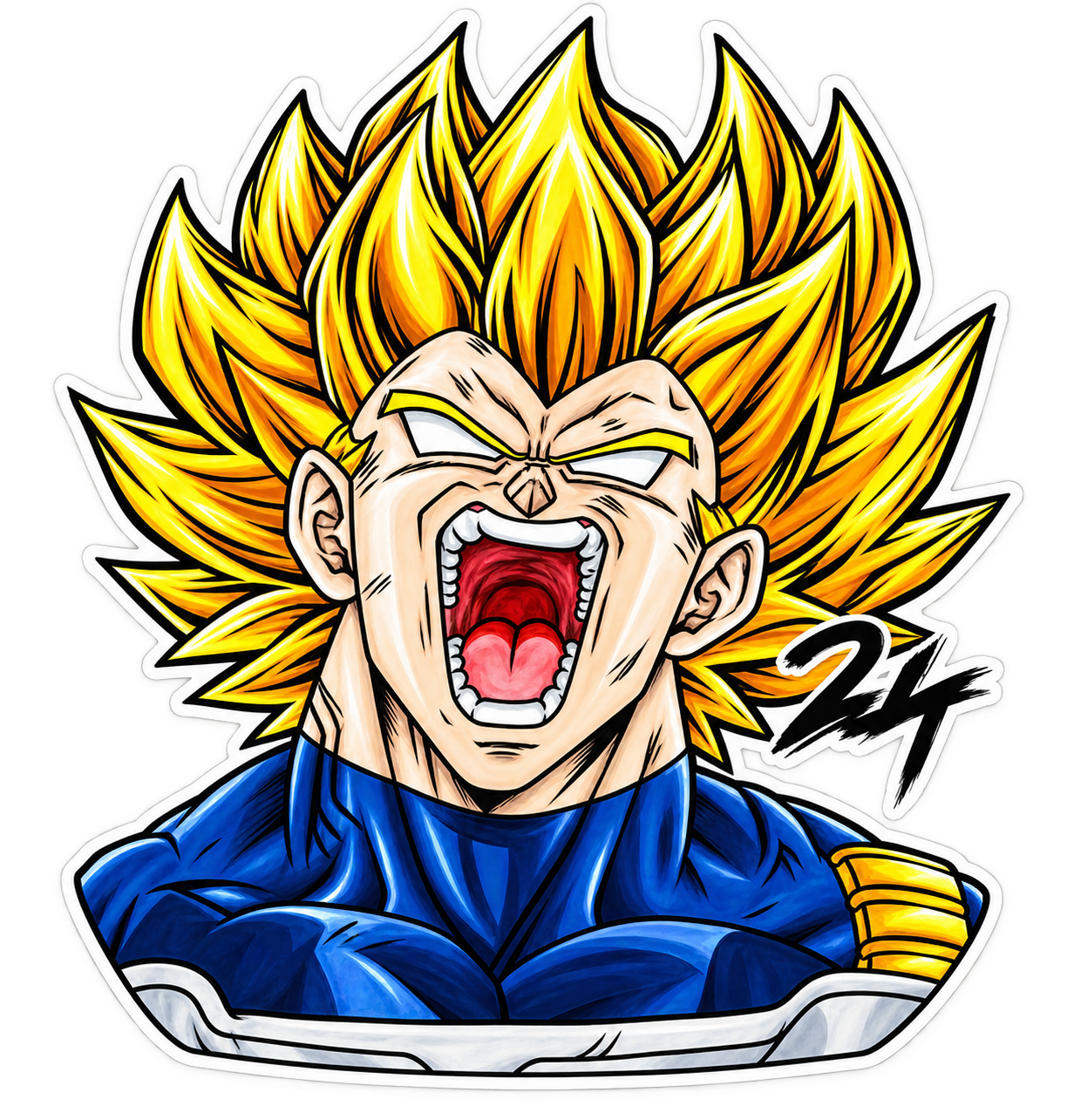 Vegeta Stickers