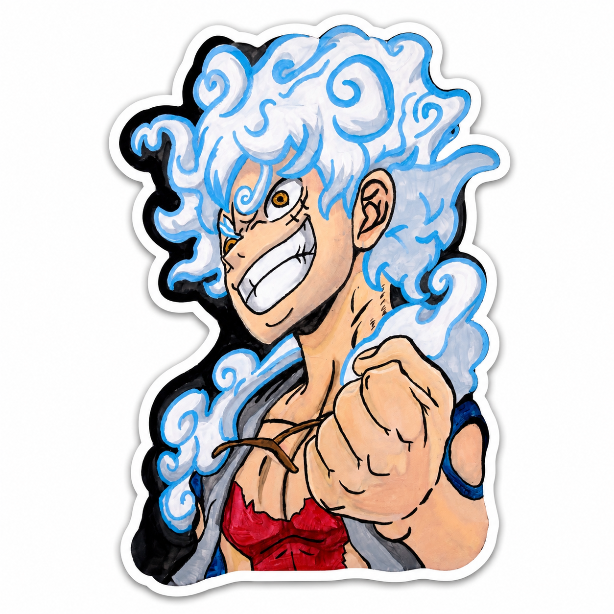 Luffy stickers