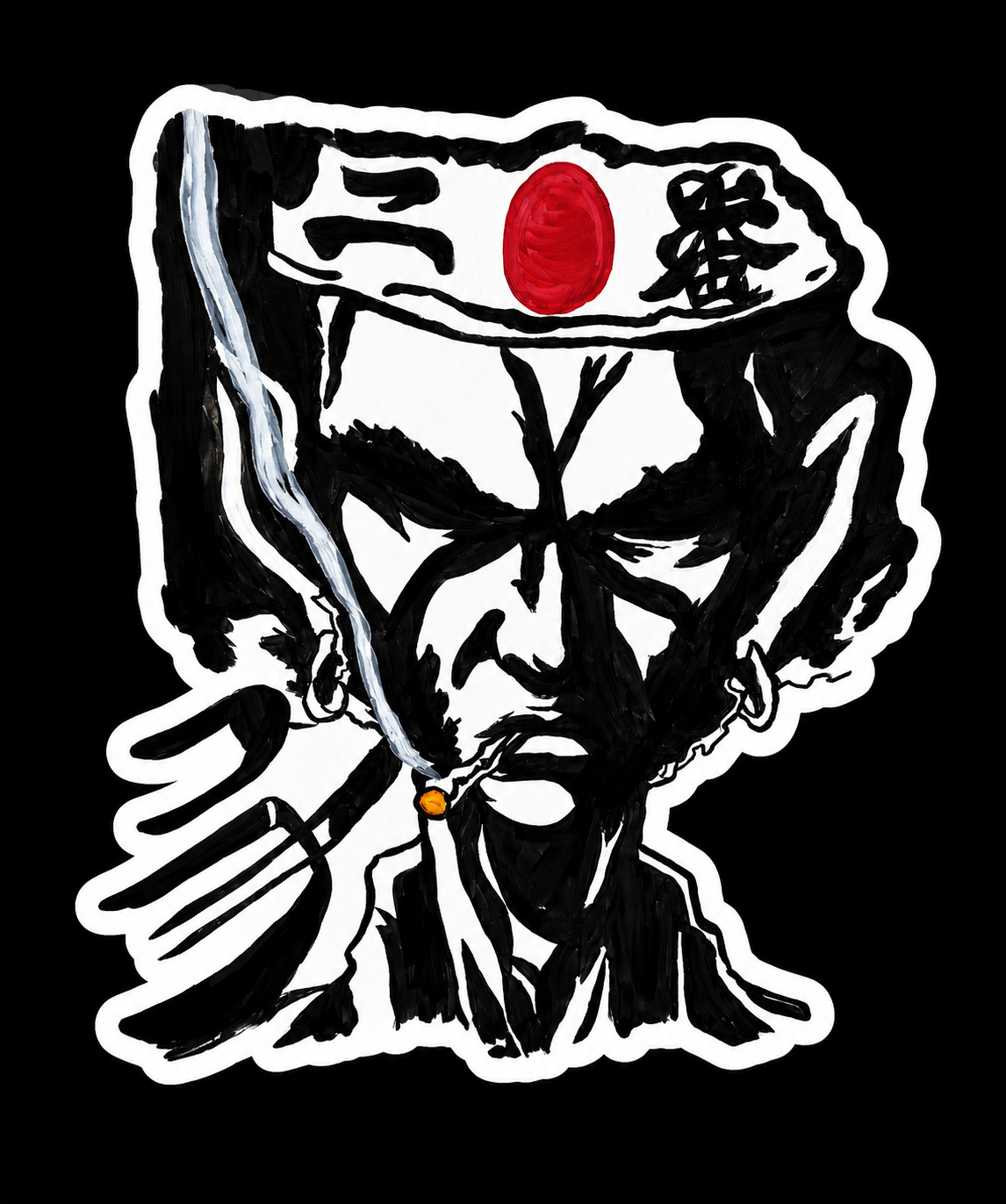 Afro Samurai Stickers
