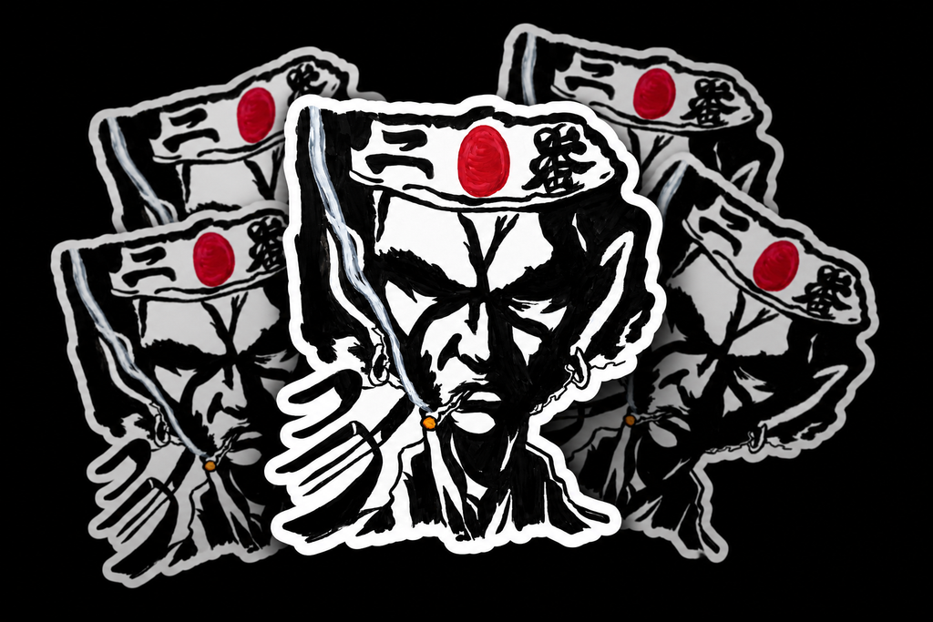 Afro Samurai Stickers