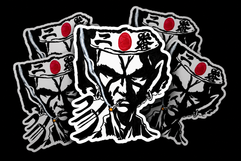 Afro Samurai Stickers