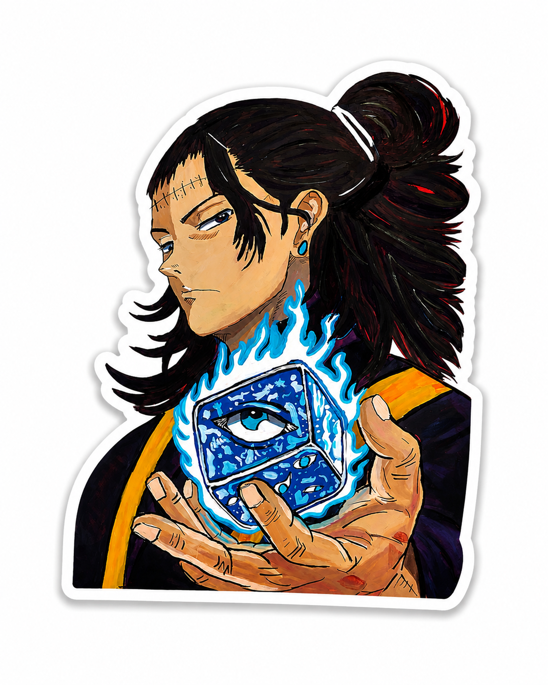 Kenjaku x Gojo stickers