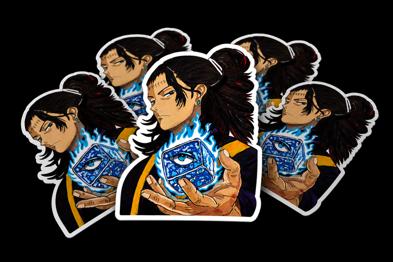 Kenjaku x Gojo stickers