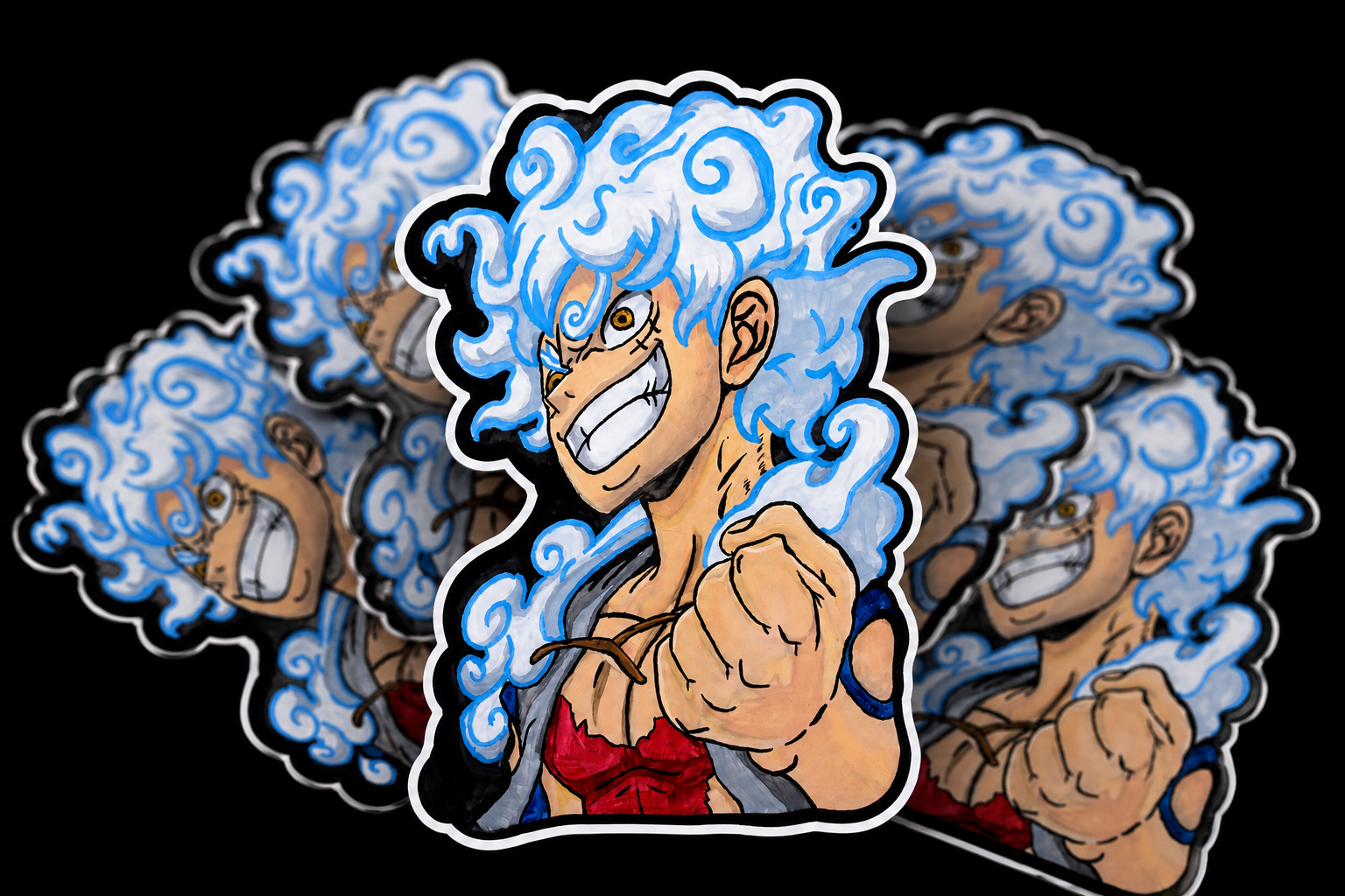 Luffy stickers